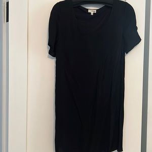 Black t shirt rayon dress